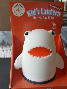 Firefly Outdoor Gear Finn the Shark Kid's Lantern - NIB